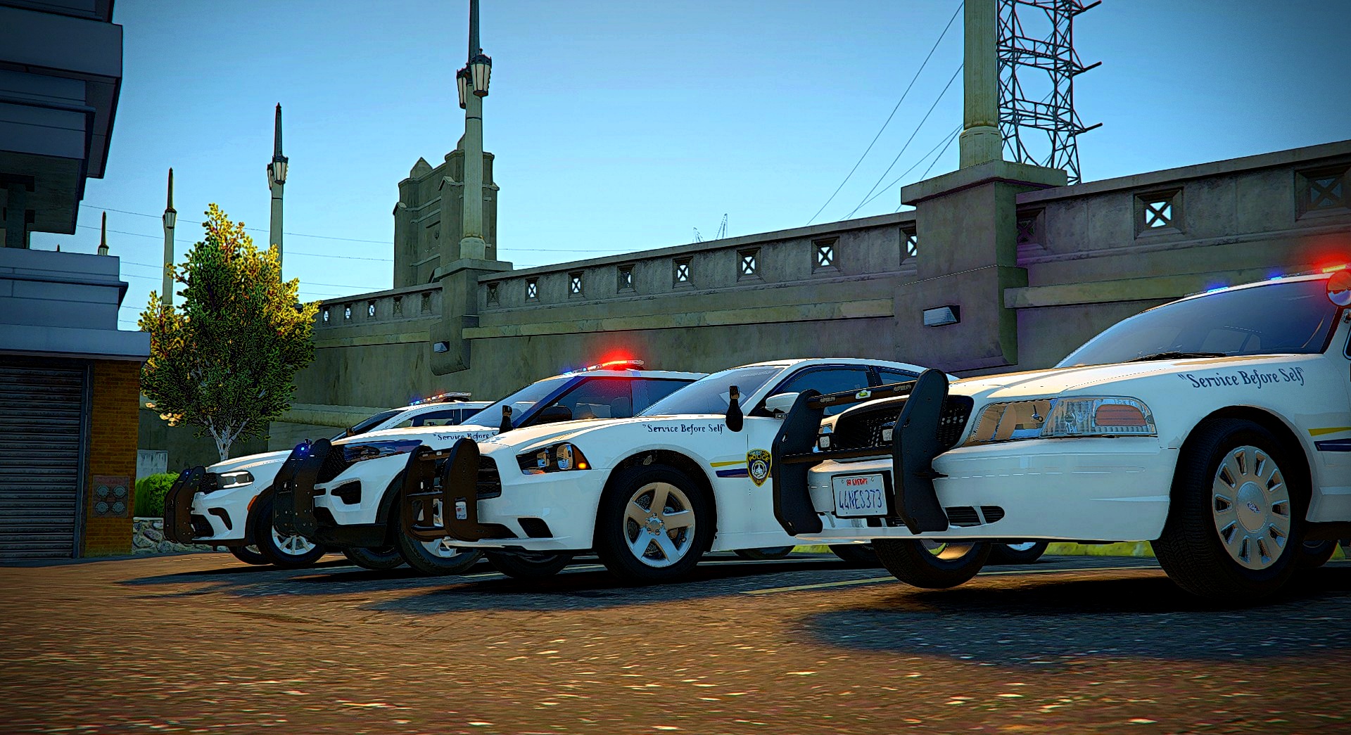 Worthless Roleplay police lineup